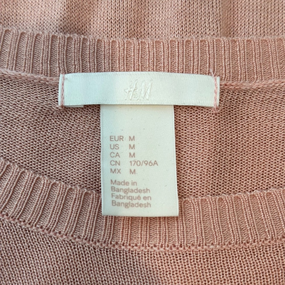 Thin pink tunic